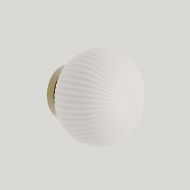 IRZO Moderne Design-Wandleuchte mit Opalglas