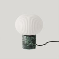 IRZO Moderne Tischleuchte mit Opalglas