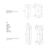 LIDA Moderne Wandleuchte mit besonderem Glasschirm Besondere Wandleuchte l�nglich Abmessungen