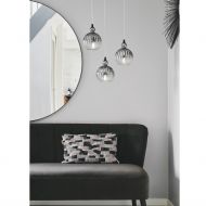 BLESS Pendelleuchte Rauchglas - Sonderangebot Elegant verspieltes Kaskaden-Arrangement.