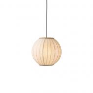 LAMPION Pendelleuchte Leinen - Sonderangebot Skandinavische Pendelleuchte 30 cm