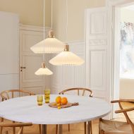 GRANVILLE Skandinavische XL-Esszimmerlampe - Sonderangebot 3er Pendellampen Ensembel Esstisch.