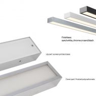 HORUS Wandleuchte LED f�r Badezimmer Wandleuchte mit Up&Down Licht. IP44