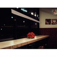 KATANA Lange LED H�ngeleuchte dimmbar Elegante Beleuchtungsl�sung f�r lange Theken.