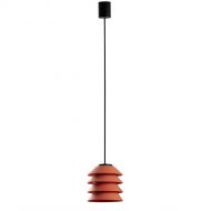 TOBA Designleuchte f�r Aussen TOBA Aussenleuchte Schirm Orange