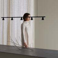 LYB Lange Design H�ngeleuchte - Sonderangebot Minimalistische Leuchte f�r lange K�cheninsel.