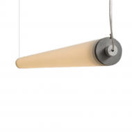 MUDEST Lange LED H�ngeleuchte aus Beton 153 cm - Sonderangebot