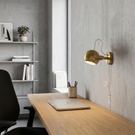 SERIO COLOR Kleine Wandleuchte Kugelkopf Wandleuchte f�r Home-Office Schreibtisch.
