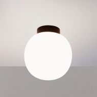 ACAI Hochwertige Deckenleuchte aus Glas Deckenlampe aus wei�em Opalglas - � 16 cm.