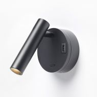 BETO Spot-Wandleuchte mit Schalter und USB