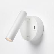 BETO Spot-Wandleuchte mit Schalter und USB Spot Wandleuchte in Wei�