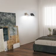 NELLIO Moderne Wandleuchte konisch Stilvolle Beleuchtung im Schlafzimmer