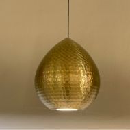 ZOCO Pendelleuchte aus Messing geh�mmert