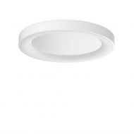 TRITON Flache LED Deckenleuchte weiss Flache wei�e Deckenleuchte LED � 50cm