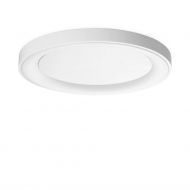 TRITON Flache LED Deckenleuchte weiss Flache wei�e Deckenleuchte LED � 60cm
