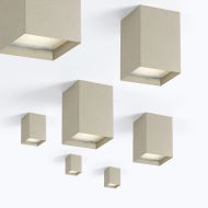 CUBIS kubische Led Deckenleuchte Klarer Formgebung: kubische Led Deckenleuchte.