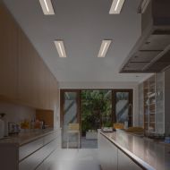 CENTRO LINO lngliche rechteckige LED Deckenleuchte Moderne Grundbeleuchtung der Kche.