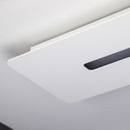 CENTRO LINO lngliche rechteckige LED Deckenleuchte Das abgerundete Design macht die Deckenleuchte besonders.