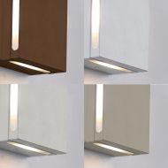 QUADRETTO drehbare LED-Wandleuchte Unaufdringliche Farbvarianten der Wandleuchte.