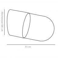 PURE Badleuchte aus Porzellan IP54 