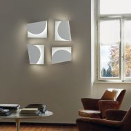 TURN ME! Wandleuchte mit LED Vierer Assemble