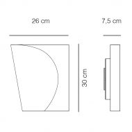 TURN ME! Wandleuchte mit LED Mae der Leuchte.