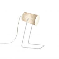 PAINT T NEBULA Designleuchte aus Italien Tischleuchte PAINT NEBULA Farbvariante Weiss.