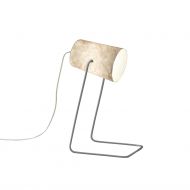 PAINT T NEBULA Designleuchte aus Italien Tischleuchte PAINT NEBULA Farbvariante Silber.