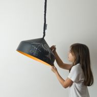 CYRCUS LAVAGNA pendant light in slate Mehr Raum fr Kreativitt.