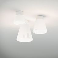 CUP CAKE Puristische Deckenleuchte Die Deckenleuchten Serie CUP CAKE wirkt besonders mehrfach angeordnet.