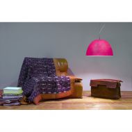 H2O NEBULITE Large pendant light translucent Farbenfrohe Variante der H2o Nebulite in magentafarben.