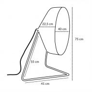 CYRCUS F LAVANGA design floor lamp from Italy Mae der Leuchte.