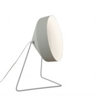 CYRCUS F CEMENTO Design Bodenstehleuchte aus Italien Homogener wirkt die Farbkombination Zement - Wei.