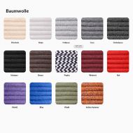 KNALLA 23 Zylindrische Beton Pendellampe mit Metall Textilkabel aus Naturfaser zur Auswahl.