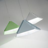 SOYUZ Bunte Pendelleuchte aus Metall Originelle Hngeleuchte in geometrischer Form von DARK.