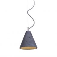 KYOTO Beton Hngeleuchte in drei Gren Beton-Hngeleuchte mit  20 cm, Farbe: Anthrazit.