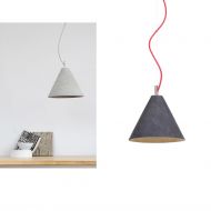 KYOTO Beton Hngeleuchte in drei Gren Die Beton-Leuchten passen gut zu natrlichen Materialen.