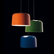 ADD Keramik-Lampe emailliert Emailiert in grn, wei, blau