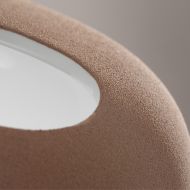 ADD Keramik-Lampe emailliert Ausfhrung Oberflche Sand matt.