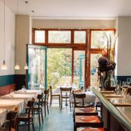 ACQUAMIKI Kleine Murano-Glas Pendelleuchte Tischleuchte im KANAL61 Berlin