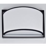 MACAO Schlichte Wandleuchte mit Stoffschirm Der Stoffschirm der Wandleuchte in Wei.