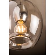 OLIJF Pendelleuchte mit ovalem Glas Formschnes Lampenglas mit interessanter Aufhngung.