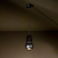 KALEBAS Design Pendelleuchte mit Eichenholz Schwarze Hngeleuchte z. B. als Thekenbeleuchtung.