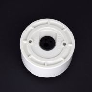 MOD Robuste Feuchtraum- oder Aussenlampe mit Milchglas Zugnge fr Kabel und Schrauben mit Silikon und Gummi abgedichtet.