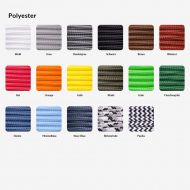 MEDANO II Zweifarbige Beton-Hngelampe Farbige Kabel Polyester.