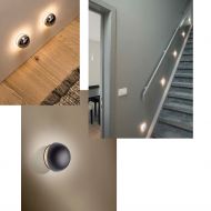 CHROMOS Kleine 1W LED Wandleuchte Kleine Einbau-Leuchte fr Treppe oder Flur.