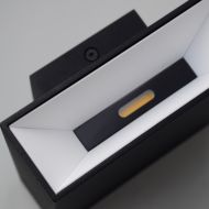 BOA UP/DOWN Indirect LED wall light Verbaute LEDs mit 6,4 W und jeweils fast 600 Lumen.