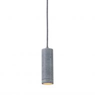 KNALLA SIMPLE Cylindrical concrete lamp pendant Blendfreies Down-Light. Farbe: Anthrazit. Gre: M