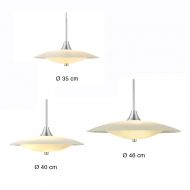 COUNT STEEL Skandinavische Opalglas Pendelleuchte Gren und Formen der 4 Versionen