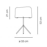 OLA Tischlampe Mae der Leuchte.